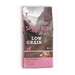Spectrum Low Grain Kuzu Etli ve Yaban Mersinli Orta Irk Yetişkin Köpek Maması 12+2kg