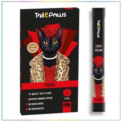 Tail & Paws FIONA Ciğerli Şekersiz Sıvı Kedi Ödül Maması 15gr (5'li)