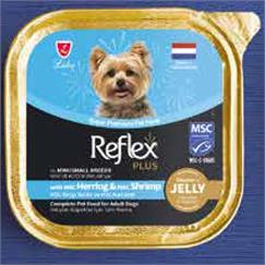 Reflex Plus Jöle İçinde Et Parçacıklı Balıklı Küçük Irklar İçin Yetişkin Köpek Maması
