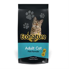 Econature Adult Balıklı Yetişkin Kedi Maması 15 Kg