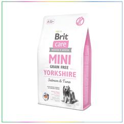 Brit Care Tahılsız Somon & Ton Balıklı Mini Yorkshire Yetişkin Köpek Maması 2 Kg