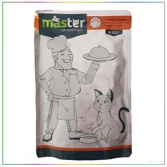 Master Pouch Jöle İçinde Kümes Hayvanlı Yetişkin Kedi Konservesi 80 Gr