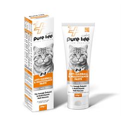 Pure life Plus Tüy Yumağı Önleyici & Multivitamin Malt Macunu 100 GR