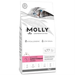 Molly Düşük Tahıllı Hypoallergenic Mother & Babycat Tavuklu Yavru Kedi Maması 2 Kg