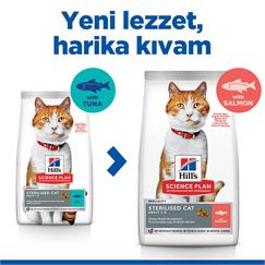 Hill's Science Somon Kısırlaştırılmış Yetişkin Kedi Maması 8+2 KG