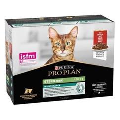 Pro plan Kısırlaştırılmış Sığır Etli Pouch Kedi Konservesi 85 gr