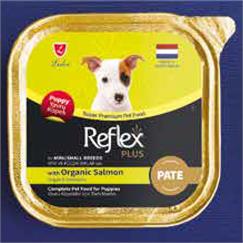 Reflex Plus Pate Somonlu Mini Ve Küçük Irklar İçin Yavru Köpek Maması 85 G
