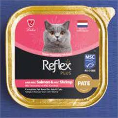 Reflex Plus Pate Somonlu Ve Karidesli Kedi Maması 85 G