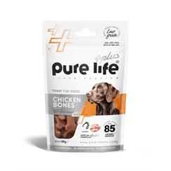 Pure life Plus Tavuk Etli Kemik Şekilli Köpek Ödül Maması 80 GR