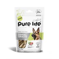 Pure life Plus Diş Dostu Köpek Atıştırmalıkları Mini Boy 80 GR