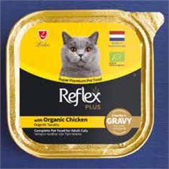Reflex Plus Sos İçinde Tavuklu Yetişkin Kedi Maması 85 G