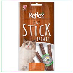 Reflex Tavuklu ve Ördek Etli Tahılsız Kedi Ödül Çubuğu 15 Gr (3'lü)