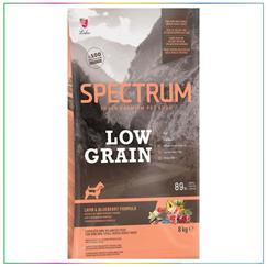 Spectrum Low Grain Kuzu Etli ve Yaban Mersinli Küçük Irk Yetişkin Köpek Maması 8 Kg