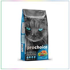 Prochoice Pro 34 Somonlu & Pirinçli Yetişkin Kedi Maması 2 Kg