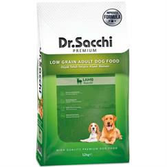 Dr Sacchi Yetişkin Köpek Maması Düşük Tahıllı Kuzu Etli 12 Kg