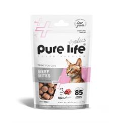 Pure life Plus Sığır Etli Lokmalık Kedi Ödül Maması 60 GR