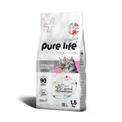 Purelife Plus Kuzulu Yetişkin Kedi Maması 1.5kg