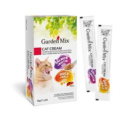 Garden Mix Somon+Ördek Kedi Kreması XXL 15gr*24lü