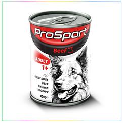 Prosport Chunk Sığır Etli Yetişkin Köpek Konservesi 400 gram