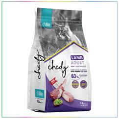 Chedy Kuzu Etli Yetişkin Kedi Maması 1.5 Kg