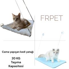 Frpet Cama Yapışan Kedi Yatağı