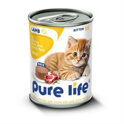 Pure Life Kuzulu Yavru Kedi Konservesi 400 Gr