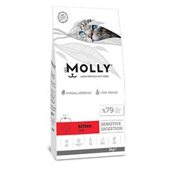 Molly Kitten Kuzu Etli Yavru Kedi Maması 2 Kg