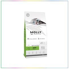 Molly Renal Care Düşük Tahıllı Somonlu Light & Kısırlaştırılmış Kedi Maması 2 Kg