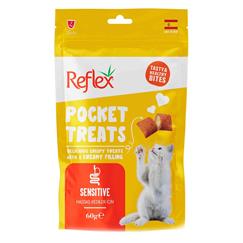 Reflex Pocket Treats Sensitive Yetişkin Kedi Ödül Maması 60gr