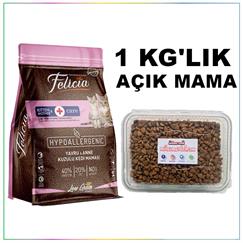 Felicia Az Tahıllı 1 Kg Yavru Tavuklu HypoAllergenic Kedi Maması