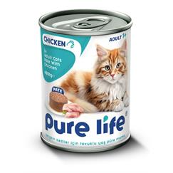 Pure Life Tavuklu Yetişkin Kedi Konservesi 400 Gr