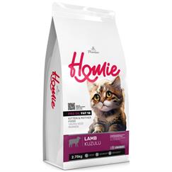 Homie Süper Premium Düşük Tahıllı Mother & Kitten Kuzu Etli Yavru Kedi Maması 2.75 Kg