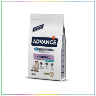 Advance Sterilized Hairball Hindili Kısırlaştırılmış Kedi Maması 3 Kg