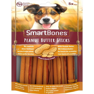 Smart Bones Fıstık Ezmeli Sticks Köpek Ödülü 5li